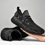 Meeste vabaajajalatsid hingavad lendavad riidest tossud 39 must