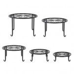 5 tk taimealus Tugev alus Roostevaba Ilmastikukindel Raudkunst Tugev V&auml;lis-Sise