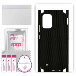apgo Protective Skin Sticker for the back+sides compatible with Realme Narzo 50i, Full Wrap Film, Foil, Vinyl - Pattern Matrix