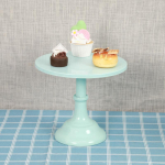 Sepistatud tordialus Kodupeo magustoidu vitriin Pulmakaunistus S&uuml;nnip&auml;evakoogialus P&auml;rastl&otilde;unatee puuviljade magustoidualus 10 inches sinine