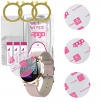 3x apgo Ultra-Clear Hybrid protective glass compatible with Garett Women Klara, flexible nano glass, great replacement for tempered glass, scratch-res