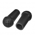 2 tk matkakepipeade katted p&otilde;rutuskindlad, libisemiskindlad, kulumiskindlad, k&otilde;rge stabiilsusega libisemiskindlad jalutuskepid, otsakatted, kaitsetarvikud must