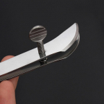 Reguleeritav nahaserva &otilde;mblemine Groover Leather Craft Groove Gouge Diy t&ouml;&ouml;riist 19cm