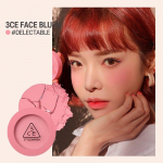 3CE FACE BLUSH, Make-up, Natural-Looking, KBeauty, Korean Cosmetics, sample #SOFT SALMON