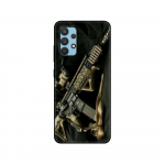 Must tpu &uuml;mbris Samsung galaxy A12 A22 A32 A42 A52 A72 4g 5g S21 PLUS ultra tagakaas AK47 k&auml;sip&uuml;stol Samsung S21