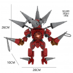 Ehitusplokk Titan Clock Man 2.0 Operaator Speakerman Drill Man Bricks Model