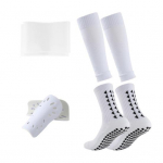 Jalgpalli noorte s&auml;&auml;rekaitsmed silikoonvarrukatega S&auml;&auml;revarrukad Sokid Kerged kaitsevarustus Jalgpalli s&auml;&auml;rekaitsmed lastele punane