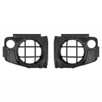 2tk auto esitulede katte tarvikud SUZUKI Jimny JB64 JB74W 2019-2023 modifitseeritud esitulede kaitsekatte jaoks must