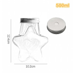 Loominguline viie otsaga t&auml;hekujuline joogipudel Teetass Viisnurkne joogipudel 12.6*10.9cm