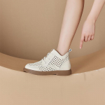 Esimene kiht lehmanahka Kevad Ehtne Nahk Aukudega Naiste Paeltega Naiste Nahksaapad Suur Suurus Vabaaja Jalan&otilde;ud 37