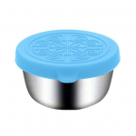 40 ml kaanega salatikastmekonteinerid Lekkekindlad roostevabast terasest kastmen&otilde;ud l&otilde;unakarbideks Piknikuks reisimiseks puuviljad suupisted kastmekonteinerid roheline