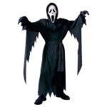 1 komplekt lastele Halloweeni kost&uuml;&uuml;mikomplekt jube kummitus cosplay maskikindad v&ouml;&ouml; hommikumantli &uuml;likond karnevalipidu, kummitusmaja lasteriietus XL