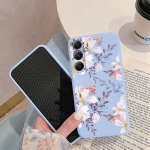 Lillemustriline pehme silikoon&uuml;mbris Samsung M35 A35 Xiaomi Redmi Note 13 Pro Poco C65 iPhone'ile Huawei Honor Realme kaamera kaitsev p&otilde;rutuskindel kate Samsung Galaxy S9 Plus sinine