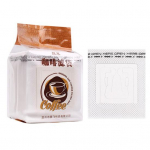 50 tk/kott &uuml;hekordselt kasutatav suure mahutavusega kohvifiltrikott, toidukvaliteediga lekkekindel kohvitee rippuv k&otilde;rvatilga kott espresso osad A