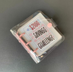 1000 s&auml;&auml;stuv&auml;ljakutse k&ouml;itja, raha s&auml;&auml;stmise k&ouml;itja, s&auml;&auml;stuv&auml;ljakutsete raamat &uuml;mbrikutega, &uuml;mbriku s&auml;&auml;stmise v&auml;ljakutse, vastupidav 1pcs