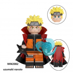 Multifilmi ninja-seeria minifiguurid Naruto Uzumaki lastele kokkupandud ehitusplokist nukum&auml;nguasjad lastele, &otilde;petlikud WM2082