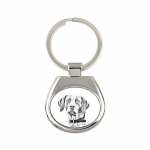 English Pointer II - keychain with a dog, keychain with a print, personalized pendant from the Art-Dog brand