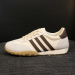 Nahast Retro Saksa Treeningjalatsid Naiste Kevad Suvi Uued Tasase P&otilde;hjaga Jalatsid Hingavad Vabaaja Spordijalatsid Forrest Gumpi Jalatsid 35 white