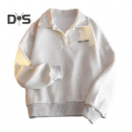 Naiste s&uuml;giskevadine dressipluus, lahtik&auml;iv krae, lahtised pikad varrukad, puhast v&auml;rvi &otilde;hukesed elastsed k&auml;tised ja &auml;&auml;ris Sport stiilis kooli vabaaja topp XL tumesinine v&auml;rv