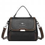 Naiste Mood Luksuslik PU Nahast K&auml;ekotid Rahakotid Disainer Naiste V&auml;ike Vabaaja Messengeri Kott K&otilde;rge Kvaliteet Femme Sac Grace Daamide Crossbody Kotid 22x17x13cm must