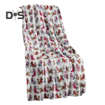 Talvine j&otilde;ulutekk Lumehelbe p&otilde;draga tr&uuml;kitud paksendatud pl&uuml;&uuml;s masinpestav kontoris uinak &Uuml;hiselamu Kodu voodi Diivan Reisi hubane soe tekk S H