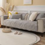 Uus Milk Velvet Gold Leaf diivanipadi, kaasaegne lihtne libisemiskindel diivanipadja r&auml;tik 70x70cm 1pc