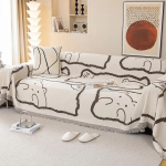1 tk Kahepoolne Cartoon Plush diivanir&auml;tiku katteriie nelja hooaja universaalne diivanipadi, libisemiskindel k&otilde;ik hinnas istmematt 1seater 180x130CM roheline