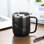 Termokruus &Otilde;lletopsid roostevabast terasest Lihtne kontoritee, kohv, veepudel, kaanega vaakum Praktilised kaasaskantavad joogin&otilde;ud punane