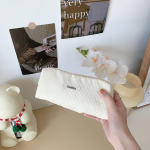 1-osaline Simplicity &otilde;pilaste pliiatsikott poistele, t&uuml;drukutele Mood Esteetiline &uuml;hev&auml;rviline seeria pliiatsitase meigikott Koolitarbed