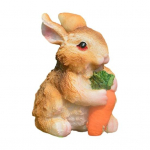 Realistliku v&auml;limusega mikro-porgandivaiguga j&auml;nesekuju koos aiaj&auml;neseornamendiga miniatuurne skulptuur nukumaja kujundusega B