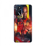 Coque Maniacase pour Oppo A16s Lewis Hamilton Scuderia Ferrari F1 officiel