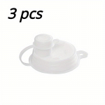 3-osalised lekkekindlad tolmukindlad purgikaaned sooda ja &otilde;lle jaoks &ndash; kergesti avatav joogis&auml;&auml;st k&ouml;&ouml;gis ja restoranis kasutamiseks 3 pieces valge