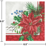 20tk/pakk 33*33cm 2-kihiline &uuml;hekordne peosalvr&auml;tik j&otilde;ulumuster