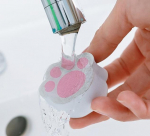 Peegelklaasilapp Kassik&uuml;&uuml;s Armas klaasipuhastushari Liimi eemaldamine Magic Sponge Cleaner K&ouml;&ouml;k Vannituba 1PCS kollane