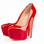 Naiste Pumbad Stiletto Seksikad Platvorm &Uuml;mar Nina 14cm &Auml;&auml;rmiselt Striptiisipost Tants K&otilde;rge Kontsaga Peokleit Pulmakingad Suur Suurus 42 punane