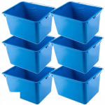 KADAX Wiadro malarskie Wiaderko Z Uchwytem 8 Litr&oacute;w 6szt