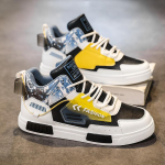 Meeste Spordi Rula Kingad Tossud &Otilde;pilased Hip-hop Tr&uuml;kiga Vabaaja Jalan&otilde;ud K&otilde;rged Korvpallijalatsid Pluss Suurus EU: 47 must