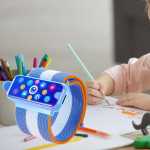 Anti Hook Wrist Corrector Pencil Holding Posture Correction Vibration Reminder Comfortable to Wear sinine