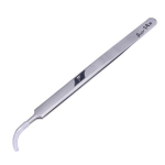 Roostevaba terasest t&auml;ppispinsetid teravad kumerad pinsetid pintsetid tangid telefoni parandust&ouml;&ouml;riistad