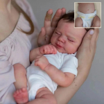 19'' 48 cm t&auml;isvin&uuml;&uuml;list korpusega Reborn Baby Dolls Pascale Armas, elav magav vasts&uuml;ndinud nukk Suletud silmad K&auml;sitsi valmistatud 3D maalitud nahk Bebe Reborn nukud lastele full silicone boy
