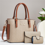 Kvaliteetne 3-osaline komplekt Naiste kott Moodne trendikas &otilde;lakott Mitmek&uuml;lgne t&ouml;&ouml;le k&auml;imiseks Naiste k&auml;ekott Suure mahutavusega crossbody kott
