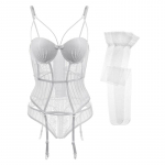 Varsbaby Push Up aluspesu komplekt Sukad M valge