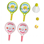 2-osaline sulgpallireket lastele Shuttlecocks koos kingituseks m&otilde;eldud spordim&auml;nguga Contains 3 balls