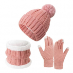 Talvem&uuml;ts Sall Kindad Komplekt Fliisvoodriga m&uuml;ts Soe Kaelus Paks kootud Puuteekraaniga Kindad Meestele Naised Jalgrattas&otilde;it Matkamine Reisid must