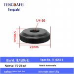 Multifunktsionaalsed kaamera statiivi tarvikud: 1/4 , 3/8 , 5/8 Kruvid ja K&uuml;lmkinga Lukustusnupp 3/8 nut