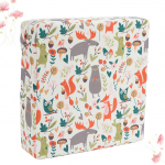 V&auml;ikelapse istmek&otilde;rgendus s&ouml;&ouml;gilaua jaoks, kaasaskantav k&otilde;rge tool, laste padi, laste reisimine valge