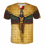 Iidse Horuse T-s&auml;rgid Egiptuse Jumala Eye Of Egypt 3D Prindiga Meeste l&uuml;hikeste varrukatega T-s&auml;rk Oversized Harajuku Y2k Topid T-s&auml;rgid Lasteriided S