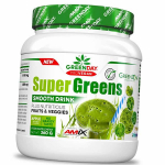 K&ouml;&ouml;giviljade, marjade ja vetikate ekstraktide kompleks, GreenDay Super Greens Smooth Drink, Amix Nutrition 360g Roheline &otilde;un (71135006) 360g Green apple