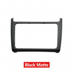 Autoradio auto armatuurlaua paneeli paigaldusraami komplekt Radio Audio Fascia trimmi raami esiplaat VW Polo 2014-2017 jaoks matt must v&auml;rv
