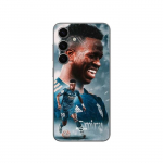 Coque - Maniacase - Samsung Galaxy S24 FE - Vinicius JR - Bleu - Souple